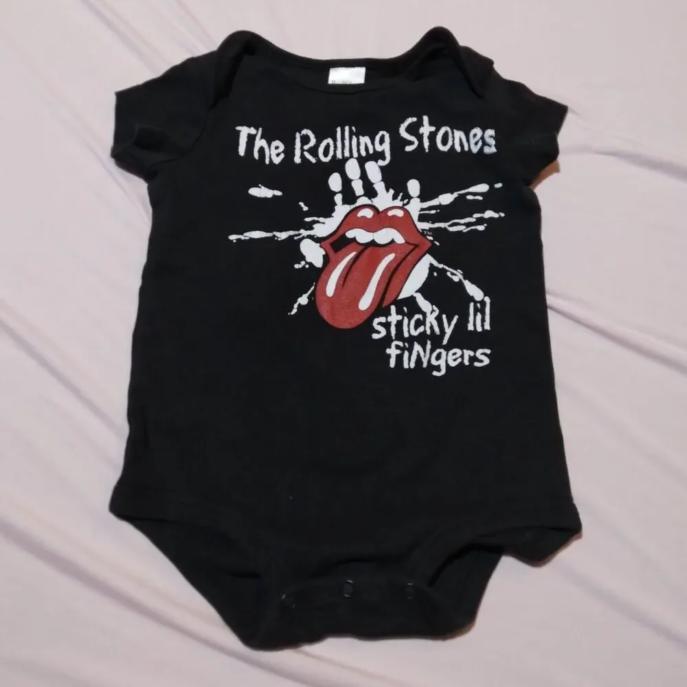 Rolling Stones Sticky Fingers Romper Size 18 Months Rare